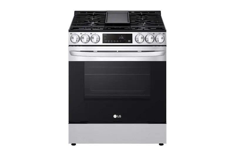 LG 5.8 cu ft. Smart Wi-Fi Enabled Fan Convection Gas Slide-in Range with Air Fry & EasyClean® LG