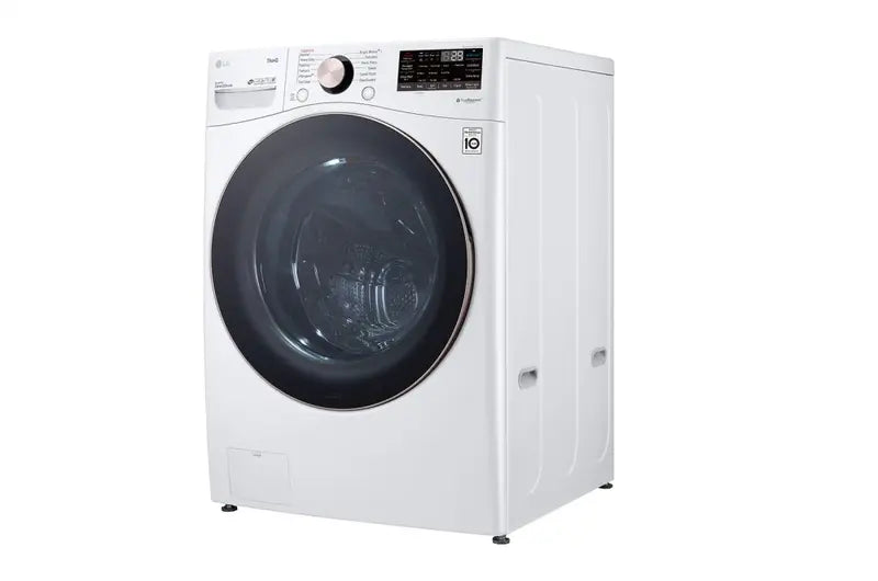 Angle of LG 4.5 Cu. Ft. Ultra Large Capacity Front Load Washer with TurboSteam™, TurboWash™ 360°