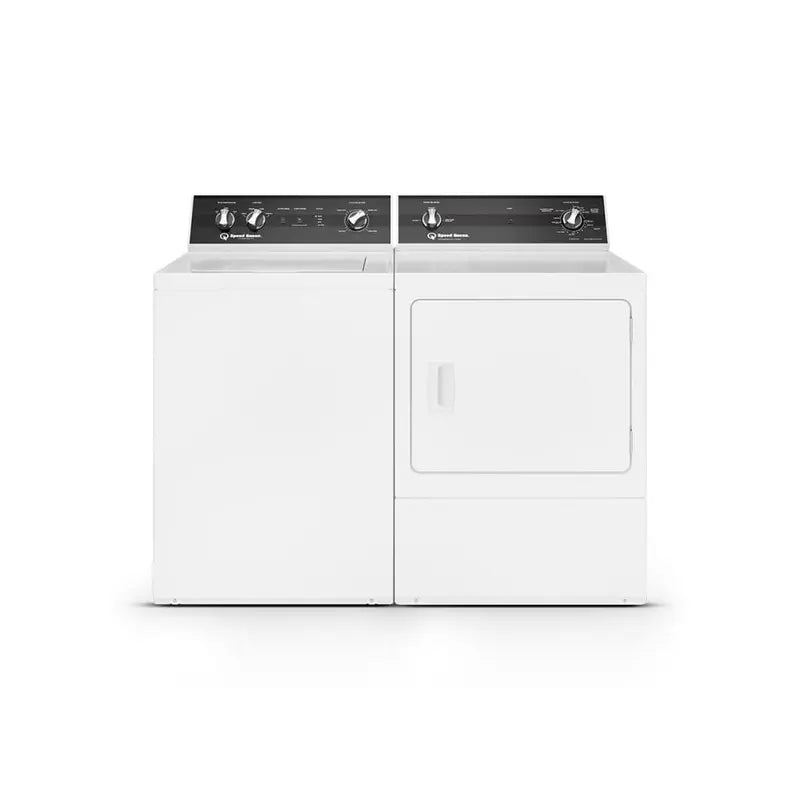 Speed Queen - DR3 Sanitizing Electric Dryer with 3-Year Warranty - White Speed Queen