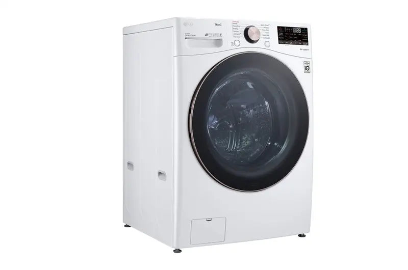 Angle of LG 4.5 Cu. Ft. Ultra Large Capacity Front Load Washer with TurboSteam™, TurboWash™ 360°