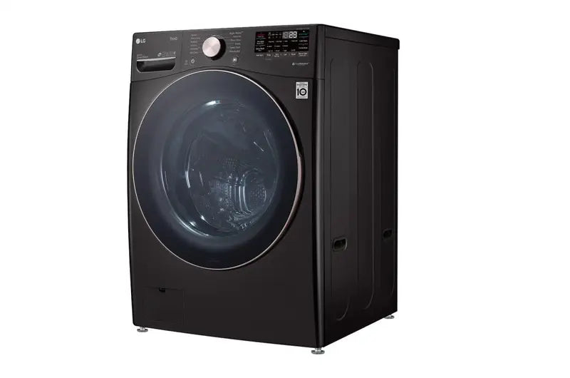 Angle of LG 4.5 Cu. Ft.  Ultra Large Capacity Front Load Washer with TurboSteam™, TurboWash™ 360°