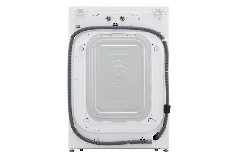 Back of LG 4.5 Cu. Ft. Ultra Large Capacity Front Load Washer with TurboSteam™, TurboWash™ 360°