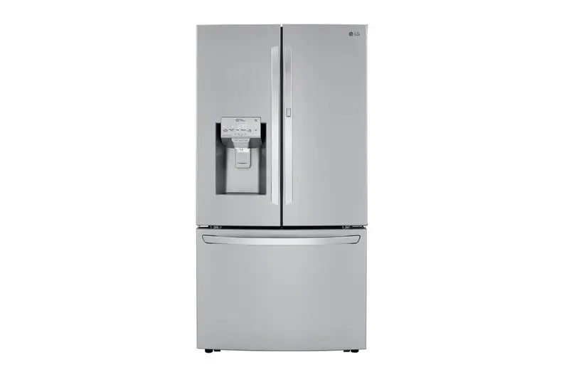 LG 36" 30 Cu. Ft. Standard Depth Standard Depth French Door Refrigerator with External Dispenser and Craft Ice™ Maker - Stainless Steel LG