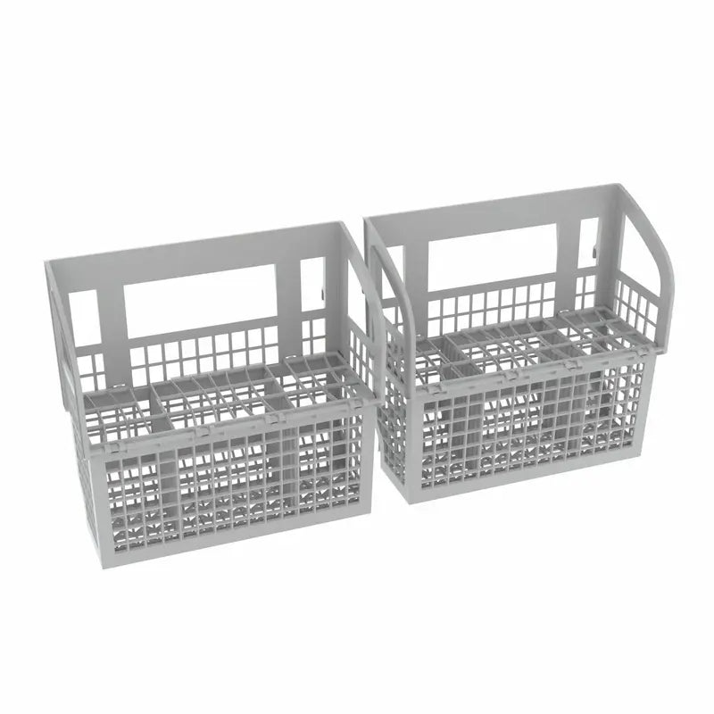 Utensil baskets on Bosch 500 Series Pocket Handle Dishwasher, 5 cycles, 44 dBA, Flexible 3rd Rack, InfoLight®, AutoAir™ in Stainless Steel